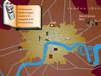 interactive map of London, 1800s
