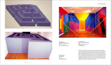 "Brian O'Doherty/Patrick Ireland" maze spread