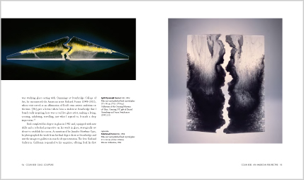 "Colin Reid Glass Sculpture" ceramic spread