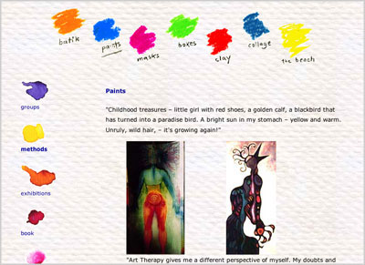 art therapy paintings