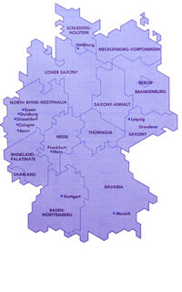 map of Saxony