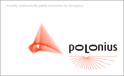 screenshot showing Polonius logo