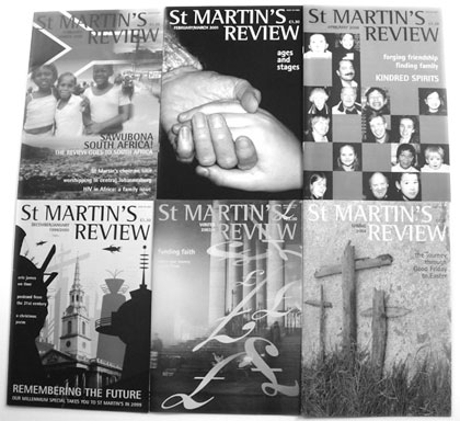 St Martin's Review covers