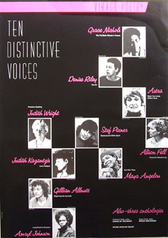 Virago poetry poster